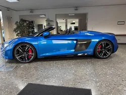 Blau Gebraucht 2022 Audi R8 Spyder Performance Cabrio | 156.900 € (Superpreis)