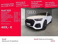 Gletscherweiß metallic/gletsch Gebraucht 2023 Audi SQ5 Sport SUV | 56.950 € (Superpreis)