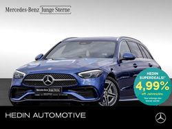 Blau Gebraucht 2025 Mercedes C200 AMG Kombi | 43.800 € (Fairer Preis)