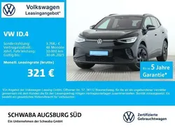 Grenadillschwarz metallic Gebraucht 2023 VW ID.4 Pro Performance SUV | 37.680 € (Fairer Preis)