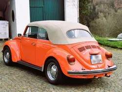 Orange Gebraucht 1973 VW Käfer Cabrio | 22.000 €