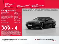 Schwarz Gebraucht 2024 Audi A7 Sportback Sport Kleinwagen | 64.879 € (Fairer Preis)