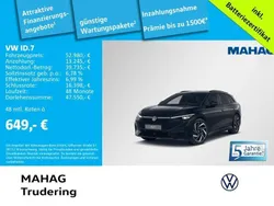 Schwarz Gebraucht 2024 VW ID.7 IQ Drive Limousine | 52.980 € (Teuer)