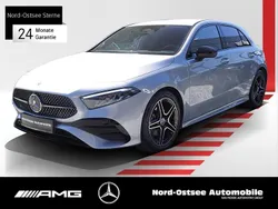 Metalliclack hightechsilber Gebraucht 2024 Mercedes A200 AMG Limousine | 30.790 € (Guter Preis)