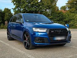 Blau Gebraucht 2017 Audi SQ7 Ambiente SUV | 47.400 € (Teuer)