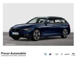 Blau Gebraucht 2018 BMW 320 Sport Line Kombi | 20.440 € (Fairer Preis)
