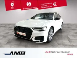 Gletscherweiß metallic Gebraucht 2024 Audi A6 S-Line Kombi | 76.840 €