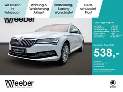 Moonweiss met. Gebraucht 2024 Skoda Superb Style Kombi | 34.660 € (Fairer Preis)