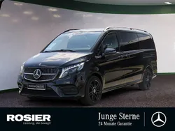 Schwarz / obsidianschwarz Gebraucht 2022 Mercedes V300 Exclusive Van / Kleinbus | 74.980 € (Etwas zu teuer)