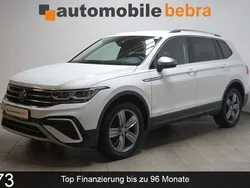 Pure white Gebraucht 2022 VW Tiguan Allspace Elegance SUV | 28.290 € (Superpreis)