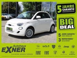 Arktis weiß Gebraucht 2023 Fiat 500e Cabrio | 20.490 € (Superpreis)