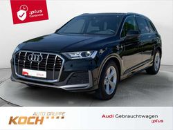 Mythosschwarz metallic Gebraucht 2023 Audi Q7 S-Line SUV | 59.990 € (Superpreis)