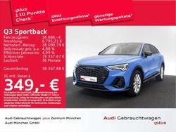 Turboblau Gebraucht 2022 Audi Q3 S-Line SUV | 34.886 € (Teuer)