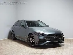 Grau Gebraucht 2024 Mercedes C220 AMG Kombi | 46.990 € (Teuer)