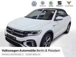 Pure white Gebraucht 2024 VW T-Roc Cabriolet R-line Cabrio | 34.433 € (Fairer Preis)