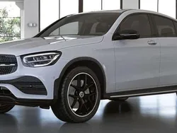 Weiß Gebraucht 2022 Mercedes GLC300 AMG line Plus Coupé | 52.600 € (Teuer)