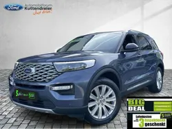 Infinite blue tc/ocean drive b Gebraucht 2021 Ford Explorer Platinum SUV | 51.480 € (Etwas zu teuer)