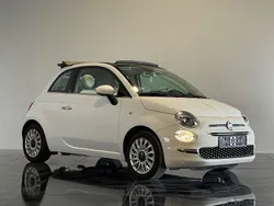 Weiß Gebraucht 2016 Fiat 500 Lounge Cabrio | 7.490 € (Fairer Preis)