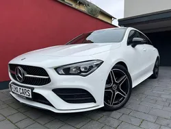 Weiß Gebraucht 2021 Mercedes CLA200 Shooting Brake AMG Kombi | 17.999 € (Fairer Preis)
