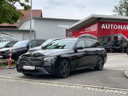 Obsidianschwarz Gebraucht 2022 Mercedes E300 AMG line Kombi | 35.490 € (Etwas zu teuer)