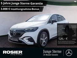 Weiss / polarweiß Gebraucht 2024 Mercedes EQE350 Premium Plus SUV | 67.536 € (Fairer Preis)