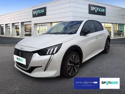 Weiß Gebraucht 2021 Peugeot e-208 GT Kleinwagen | 17.490 € (Fairer Preis)