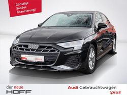 Mythosschwarz metallic Gebraucht 2025 Audi A3 S-Line Limousine | 38.995 €