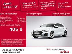 Gletscherweiß metallic Gebraucht 2025 Audi A3 S-Line Kombi | 34.900 €
