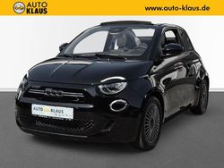 Onyx schwarz Gebraucht 2021 Fiat 500e Passion Cabrio | 16.670 € (Superpreis)