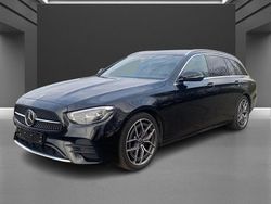 Schwarz Gebraucht 2022 Mercedes E220 AMG line Limousine | 27.790 € (Superpreis)