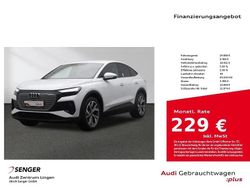 Gletscherweiß metallic Gebraucht 2022 Audi Q4 Sportback e-tron Basis SUV | 24.880 € (Etwas zu teuer)