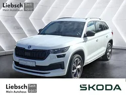 Weiß Gebraucht 2021 Skoda Kodiaq SportLine SUV | 32.990 € (Fairer Preis)