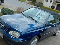 Blau Gebraucht 2001 VW Golf Cabriolet Cabrio | 3.800 €