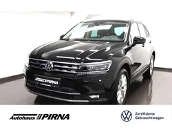 Deep black Gebraucht 2020 VW Tiguan Highline SUV | 26.820 € (Fairer Preis)