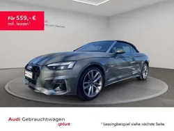 Chronosgrau metallic Gebraucht 2024 Audi A5 Cabriolet S-Line Cabrio | 52.990 € (Fairer Preis)