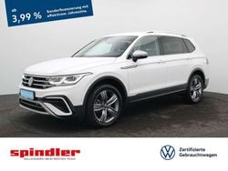 Pure white Gebraucht 2022 VW Tiguan Allspace Elegance SUV | 30.330 € (Guter Preis)