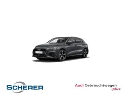 Grau Gebraucht 2021 Audi A3 Sportback S-Line Limousine | 27.900 € (Teuer)