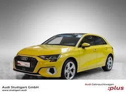 Pythongelb metallic Gebraucht 2023 Audi A3 Sportback Advanced Plus Limousine | 27.920 € (Guter Preis)