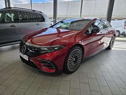 Hyacinthrot metalliclack Gebraucht 2023 Mercedes EQS580 AMG line Limousine | 198.000 €
