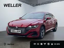 Rot Gebraucht 2021 VW Arteon R-line Kombi | 34.249 € (Guter Preis)