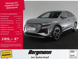 Grau / kieselgrau Gebraucht 2022 Audi Q4 Sportback e-tron Basis SUV | 34.991 € (Etwas zu teuer)