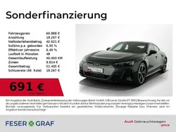 Mythosschwarz metallic Gebraucht 2023 Audi e-tron GT quattro Sport Limousine | 60.888 € (Superpreis)