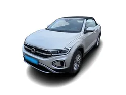 Silber Gebraucht 2023 VW T-Roc Cabriolet Style Cabrio | 28.549 € (Fairer Preis)
