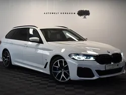 Weiß Gebraucht 2021 BMW 530 M Sport Limousine | 41.000 € (Teuer)