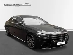 Schwarz Gebraucht 2022 Mercedes S500 AMG line Limousine | 98.990 € (Teuer)