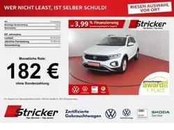 Pure white Gebraucht 2024 VW T-Roc Life SUV | 21.648 € (Superpreis)