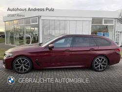 Rot Gebraucht 2021 BMW 540 M Sport Kombi | 37.707 € (Guter Preis)