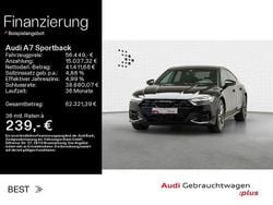 Mythosschwarz metallic Gebraucht 2024 Audi A7 Sportback Ambiente Kleinwagen | 56.449 € (Superpreis)
