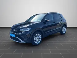 Deep black perleffekt (metallic) Gebraucht 2025 VW T-Cross Life SUV | 24.990 € (Fairer Preis)
