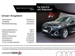 Mythosschwarz metallic Gebraucht 2024 Audi Q3 Sportback S-Line SUV | 33.990 € (Superpreis)